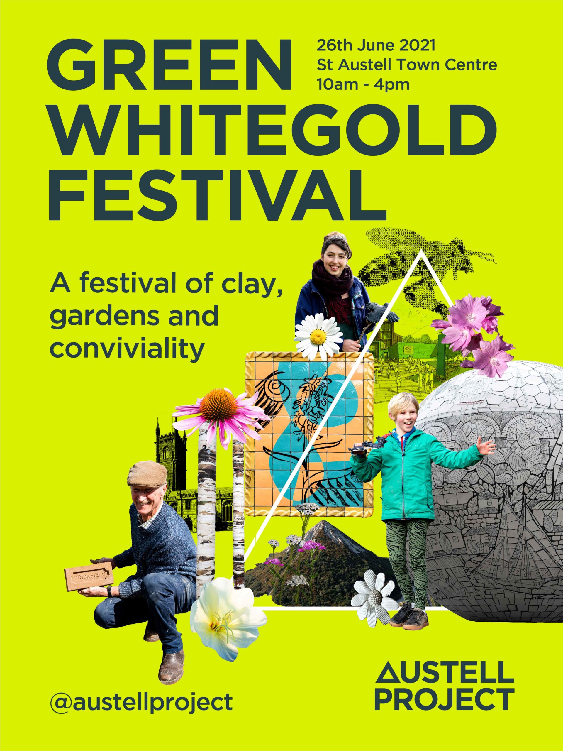 St Austell Green Whitegold Festival Flyer